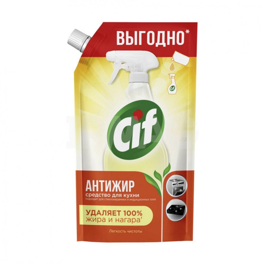 Средство чистящее для кухни Cif Легкость чистоты (500 мл)(дойпак) - IRMAG.RU