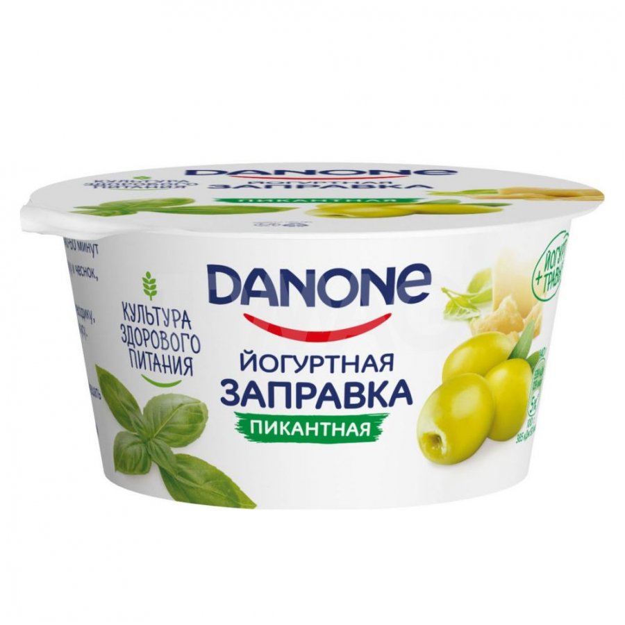 Йогурт для заправки Danone Пикантная 6% (140 г) - IRMAG.RU