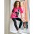 Футболка для девочек Juno AW20GJ531А Crazy Getup - фуксия р. 164