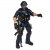 Солдат с оружием Bondibon Настоящий Боец Спецназовец в противогазе 3+ (31 см)