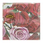 Салфетки La Fleurette Розы алые (20 шт.)