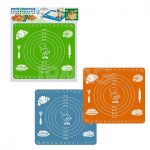 Коврик кулинарный Мультидом с разметкой Силиконовый