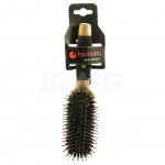 Щетка для волос Hairway Felicity 08181 9 рядов, дерево, натуральная щетина, нейлон