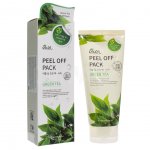 Маска-пленка Ekel Peel Off Pack Green Tea Зеленый чай (180 мл)