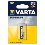 Батарейки Varta SuperLife солевые 9V (1 шт)