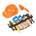 Набор детских инструментов Orion Toys Строитель В чемодане (10 шт.)