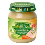 Пюре Heinz с 8 мес. Овощи с форелькой (120 г)
