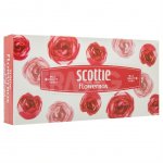 Салфетки бумажные Crecia Scottie Flowerbox (160 шт.)