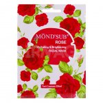 Маска для лица Mond'Sub тканевая Увлажняющая с розой (20 г)