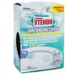 Средство для унитаза Туалетный Утенок Диски чистоты Океанский оазис (6 шт)