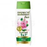 Бальзам для волос Прелесть Био 5в1 с гидролатом розы (250 мл)