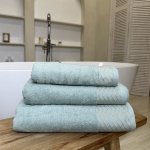 Полотенце махровое Fine Line Бордюр Аманда Ментол (50 x 90 см)