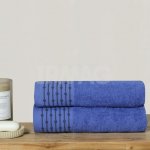 Полотенце махровое Fine Line Бордюр Завиток Джинс (50 x 90 см)