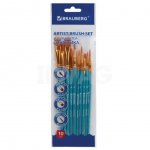 Набор кистей Brauberg Синие (10 шт)