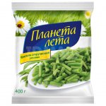 Фасоль стручковая Планета лета резаная быстрозамороженная (400 г)