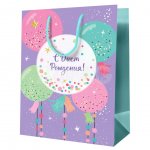 Пакет подарочный Meshu ламинированный Воздушные шары (18 х 23 х 10 см)