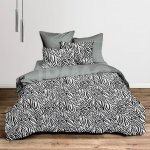 Постельное белье Fine Line перкаль 1,5-спальное Зебра