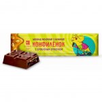 Шоколад молочный Конфиленок с дробленым фундуком (50 г) годен до 21.04.24