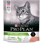 Корм сухой для кошек Pro Plan Sterilised с Лососем (400 г)