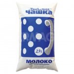 Молоко Янта Любимая чашка пастеризованное 2,5% (900 г)