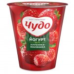 Йогурт Чудо со вкусом клубники земляники 2.5% (290 г)