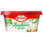 Сыр-мусс творожный President Прованс с прованскими травами 60% (120 г)