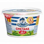 Сметана Простоквашино 25% (180 г)