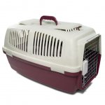 Переноска для животных Triol FS02 M бургунди (560 х 365 х 330 мм)