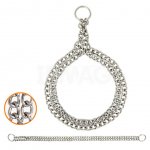 Ошейник-удавка для собак Triol двухрядный (2 х 500 мм)