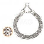 Ошейник-цепь для собак Triol трехрядный (2,5 х 700 мм)