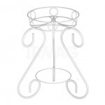 Подставка для цветов Лотос малый Белый (46 х 42 см)