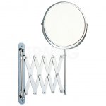 Зеркало косметическое Рыжий кот M-1612 двустороннее настенное (17 см)