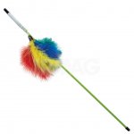 Игрушка-дразнилка для кошек Triol Радужные перья (80-500 мм)