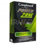 Набор подарочный Compliment №1690 Men Power Zone Real Energy (гель для умывания + гель-тоник после бритья)