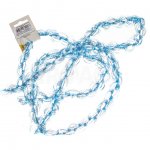 Елочное украшение Marko Ferenzo Спираль большая бирюзовая (50 мм)