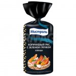 Хлебцы Мистраль рисовые Коричневый рис с зеленой гречкой (100 г)