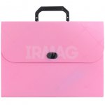 Портфель Darvish Diamond с застежкой 13 отделений А4 Розовый