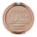 Пудра компактная Catrice Sun Glow Matt Bronzing Powder Матирующая с эффектом загара (9,5 г)
