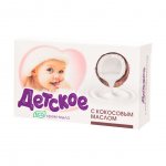 Крем-мыло туалетное Весна Детское с кокосовым маслом (90 г)