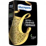 Крупа Мистраль гречневая Зеленая (450 г)