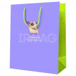 Пакет подарочный Meshu Покорителю моего сердечка (18 х 23 х 10 см)