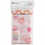 Мочалка для тела Sungbo Cleamy White Pattern Beauty Волна Мягкая (28 х 95 см)