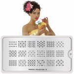 Пластина для стемпинга MoYou London Tropical №21