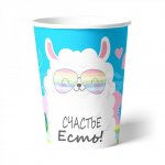 Набор бумажных стаканов ND Play Лама (6 шт)