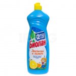 Средство для мытья посуды Биолан Апельсин и Лимон (900 г)