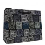 Пакет подарочный Санвест Орнамент (32 х 26 х 12 см)