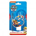 Свеча в торт ND Play Щенячий патруль Парафиновая для мальчиков